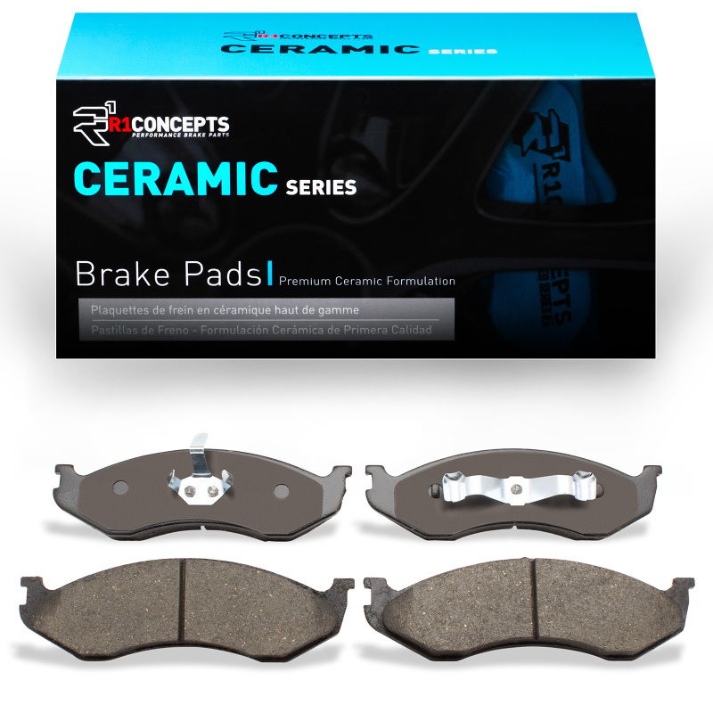 Jeep Cherokee Brake Pads - Front - R1 Concepts - R1 Ceramic - `90-`06